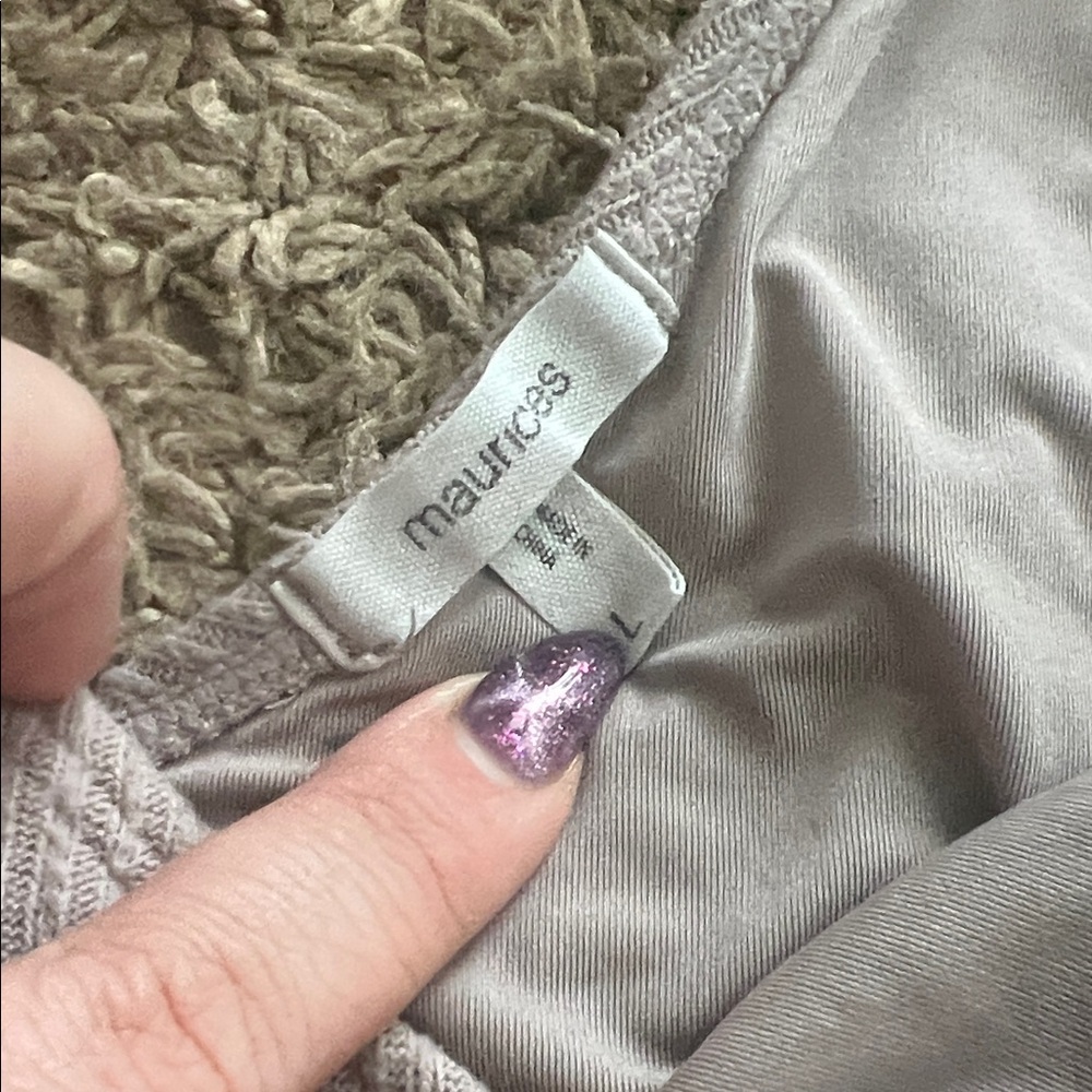 Maurices Tan Ribbed Bralette - Picture 2 of 3
